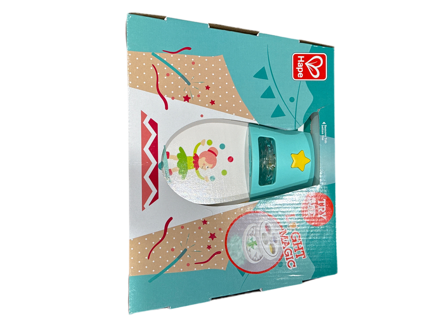 Light Up Circus Activity Cube with colorful circus characters, light and sound effects, designed for toddlers 18 months and up