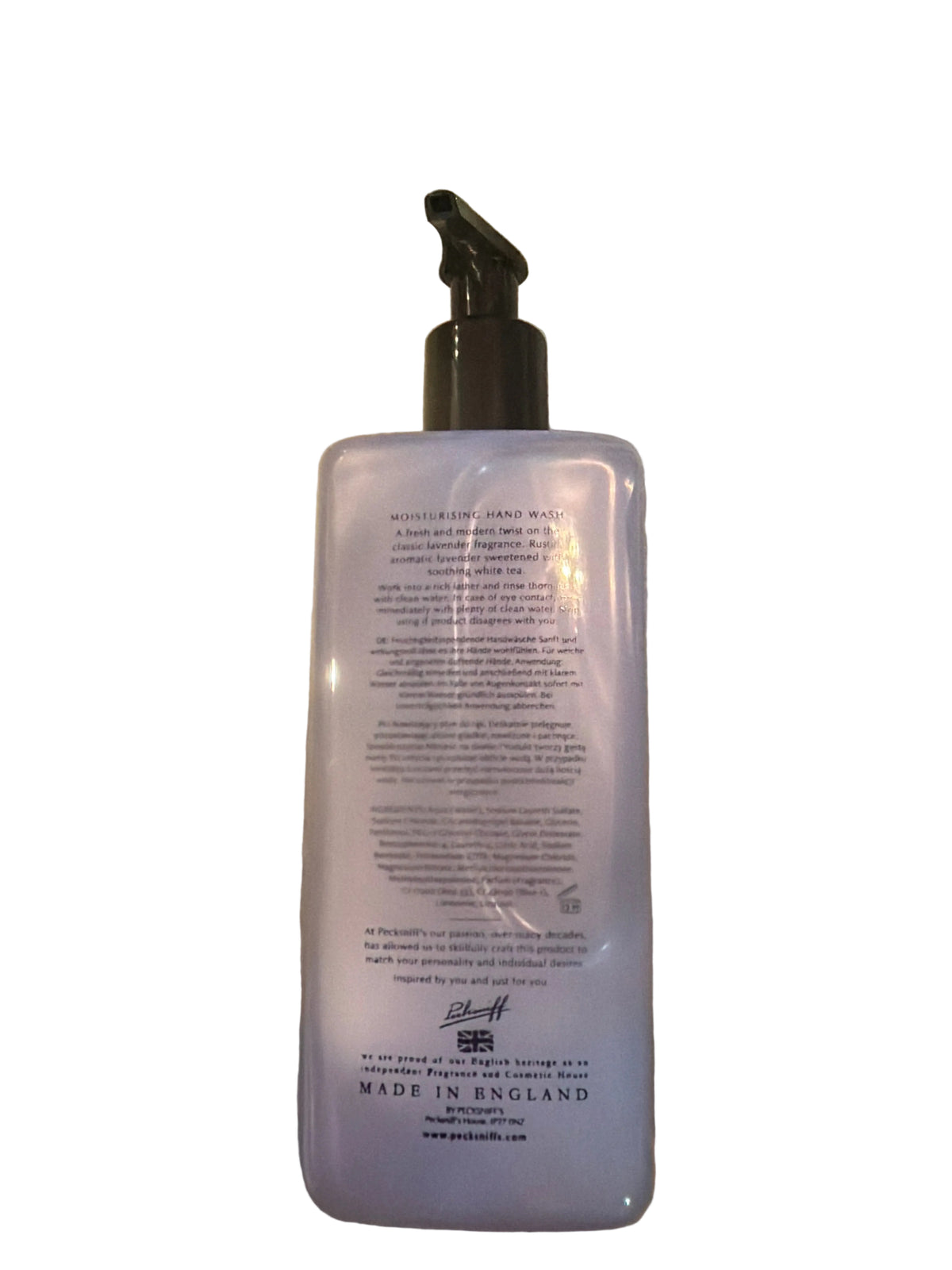 Pecksniff’s Lavender & White Tea Moisturizing Hand Wash, 16.9 fl oz