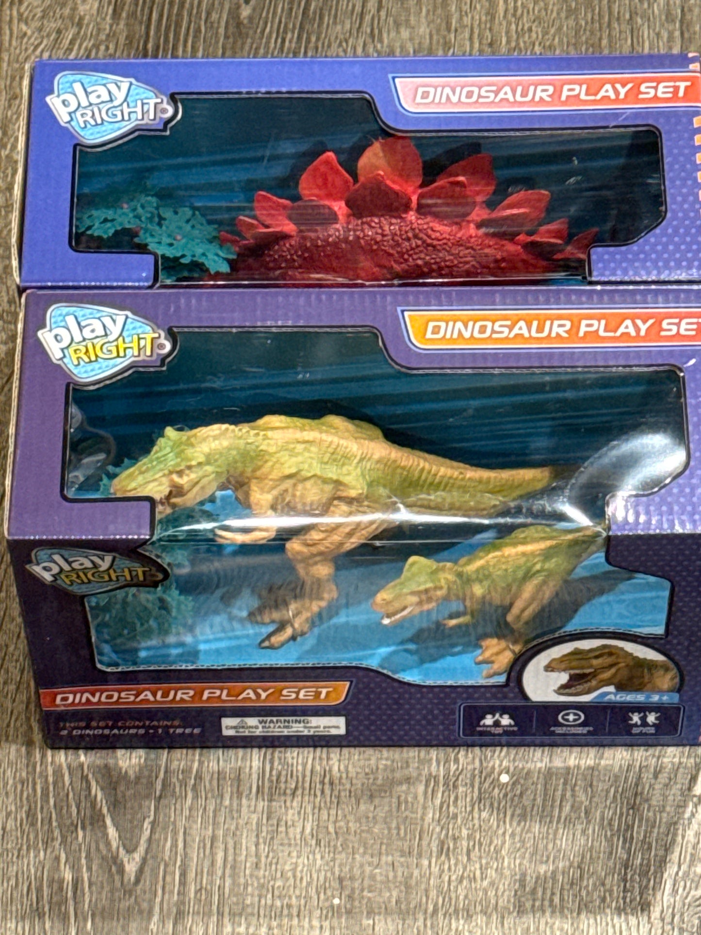 Play RightStegosaurs Dinosaurs W/Tree Interactive Sets