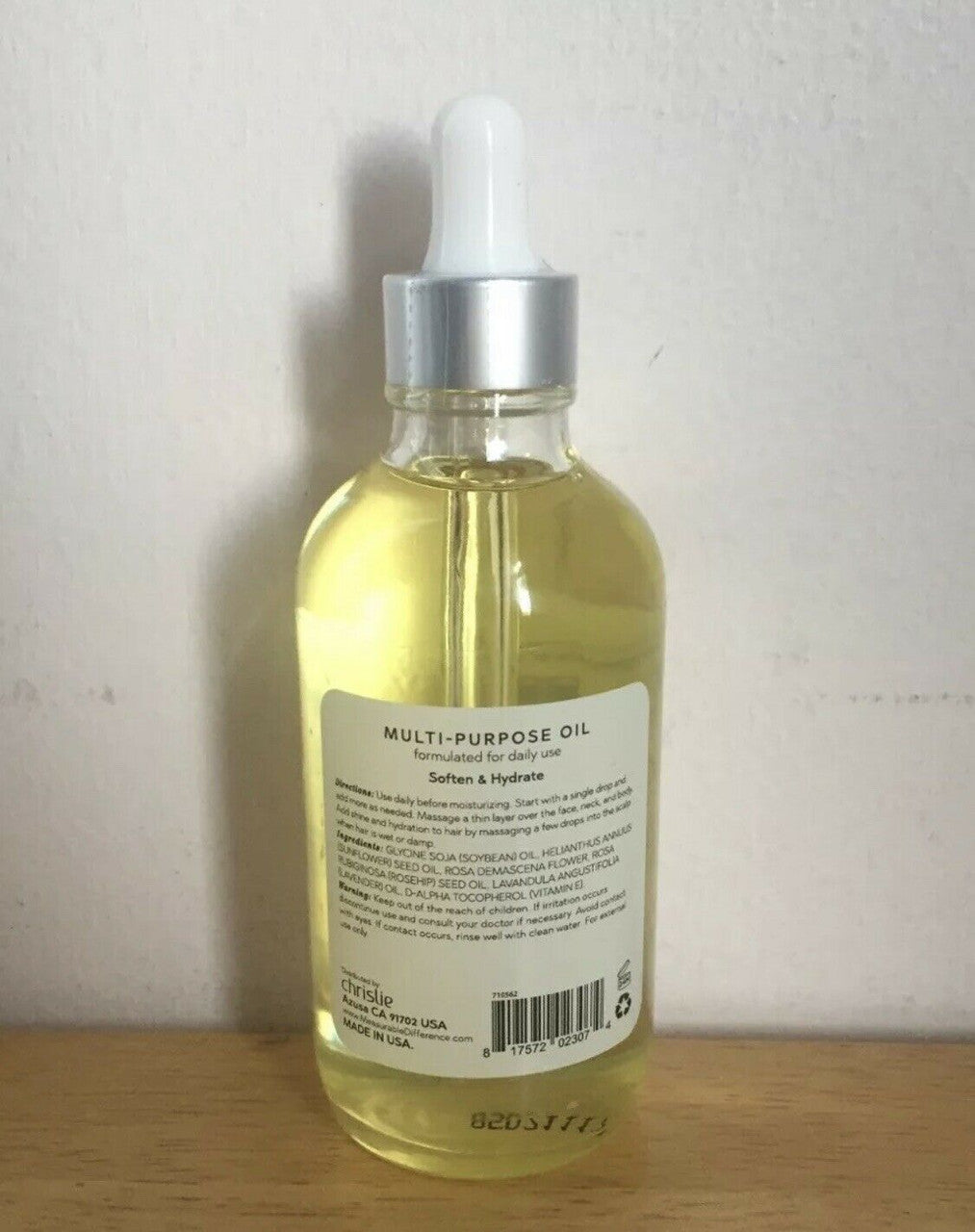 Beauty Care Premium Quality Rose Multi-Purpose Oil For Hair, Face & Body 4oz