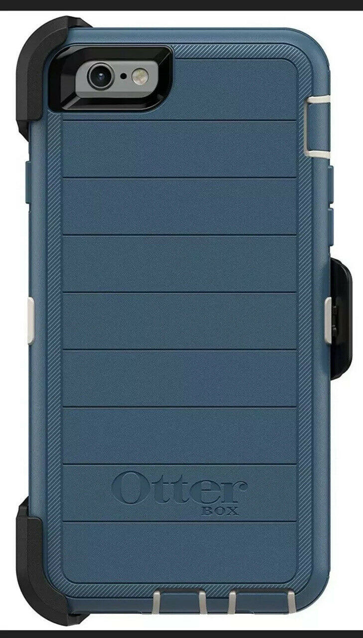Otterbox Defender Pro Rugged Case + BeltClip Holster iPhone 6s Genuine Sur Blue
