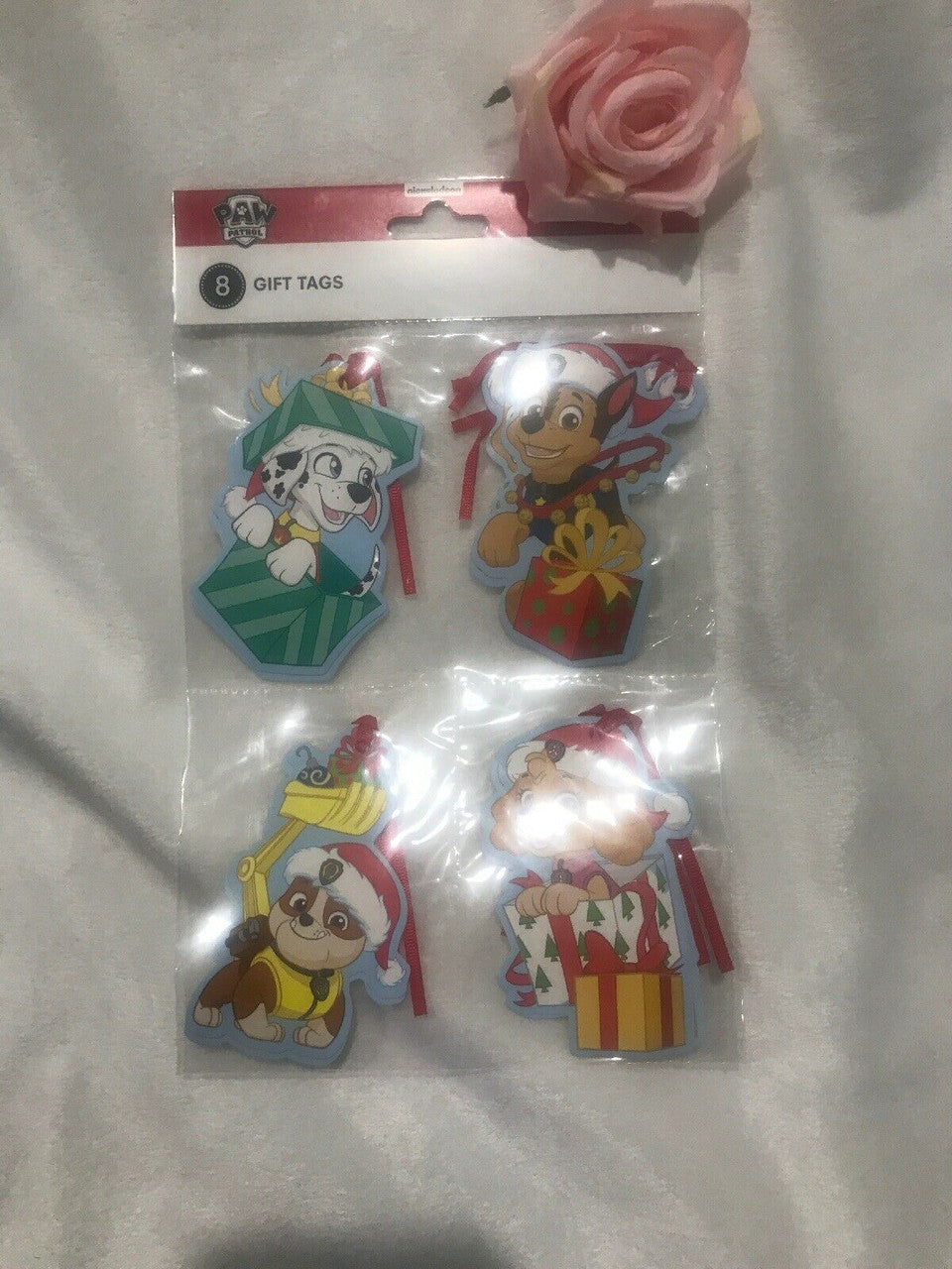 American Greetings Nickelodeon Paw Patrol Christmas Gift Tags 8 ct