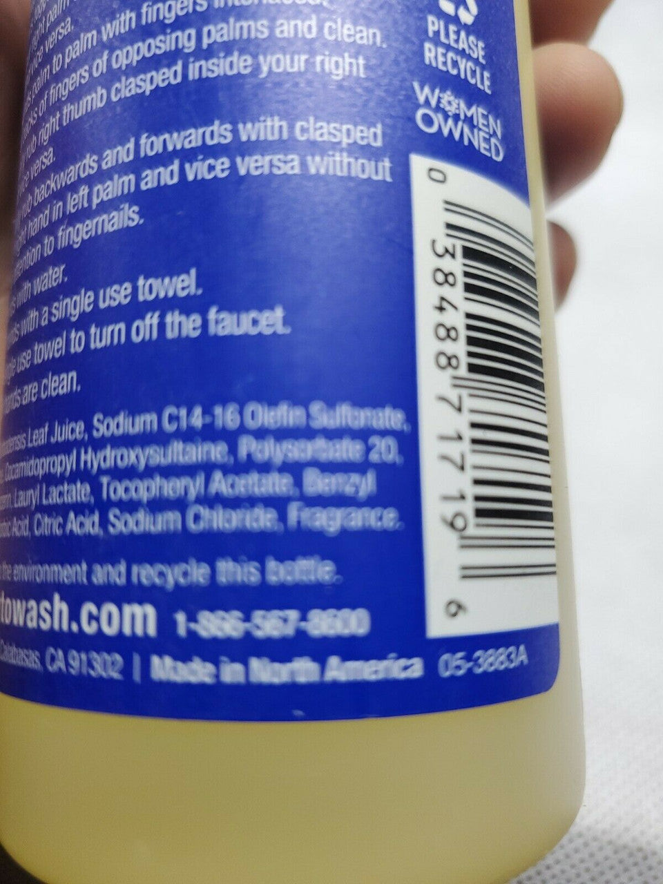 How To Wash Ocean Air Hand Soap Naturally Derived 2 12oz Bottles