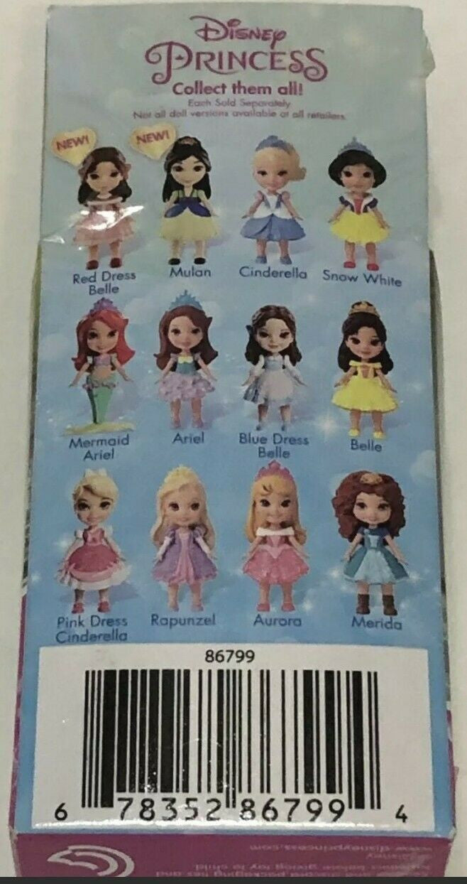 Disney Princess Posable Mini Toddler Tiana Doll