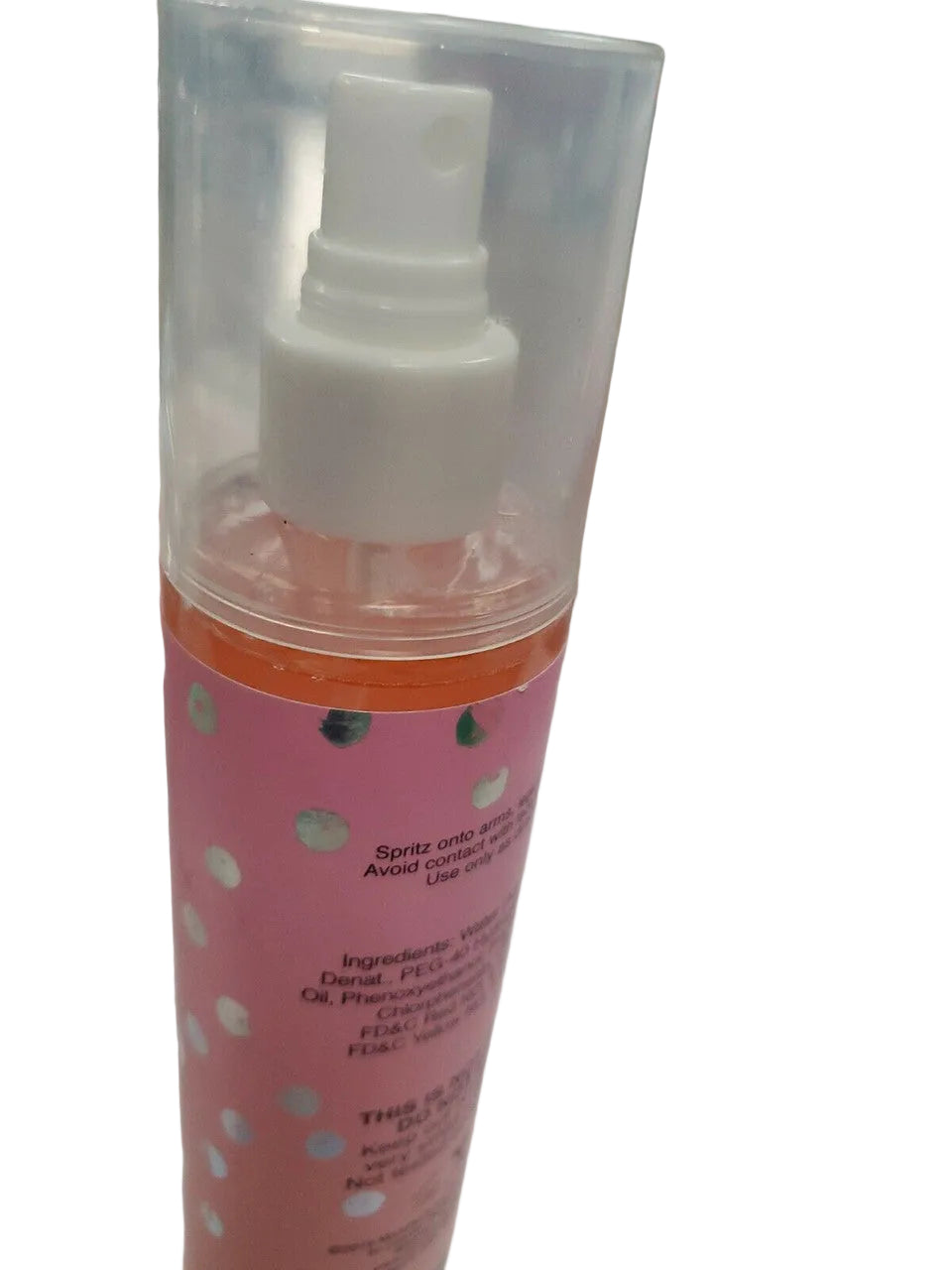 Simple Pleasures Mango Peach body mist 8.4 oz bottle