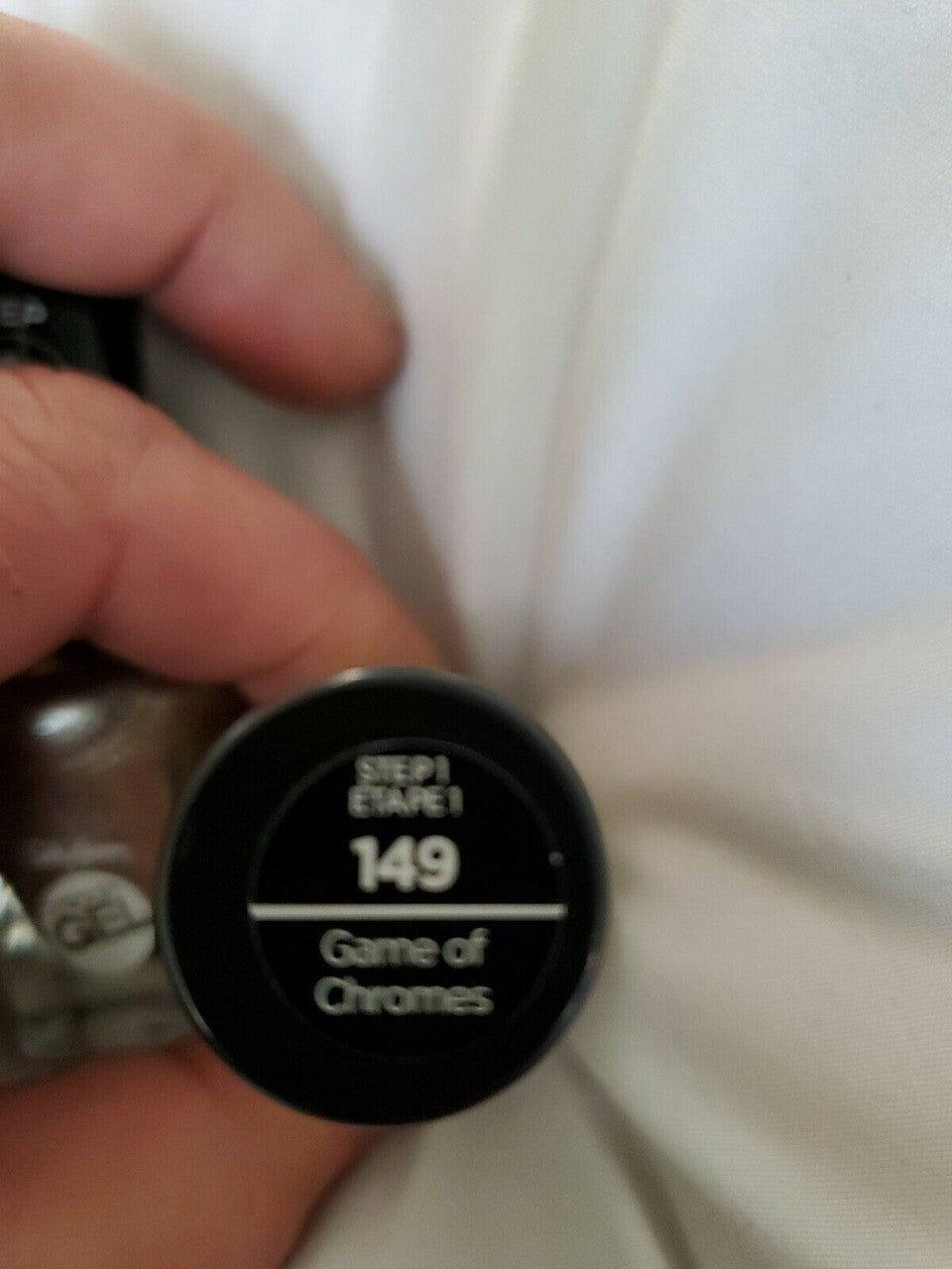 SALLY HANSEN MIRACLE GEL NAIL POLISH "GAME OF CHROMES" #149 LOT OF 2