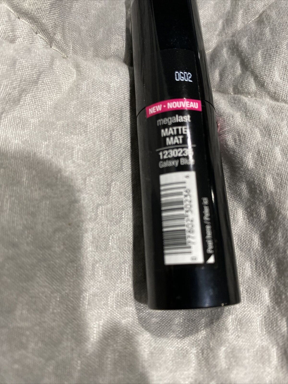 Wet N Wild Megalast Blue Lip Color Galaxy Blue #1230236 Lipstick