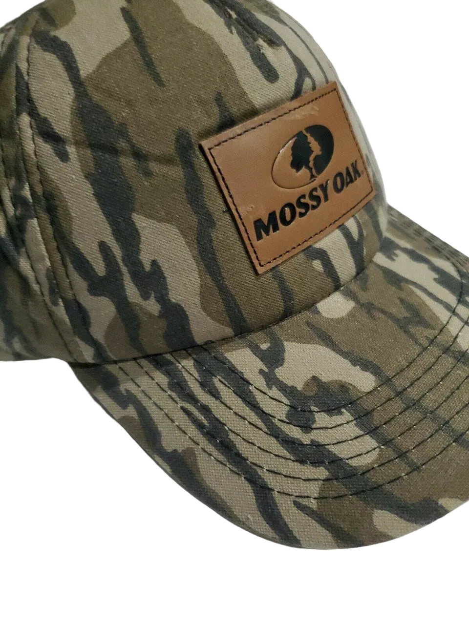 Mossy Oak green camouflage adjustable baseball cap