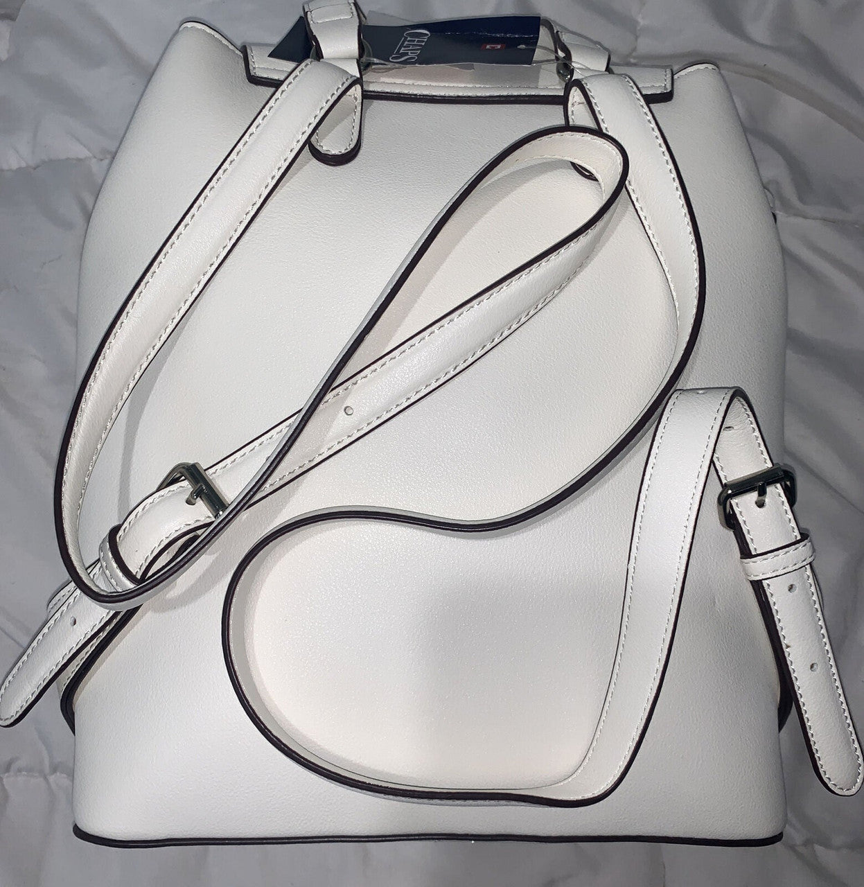 Chaps Dinah Backpack Cream Medium