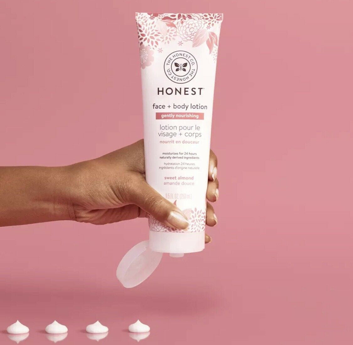 The Honest Company Gently Nourishing Face and Body Lotion 8.5 Fl Oz