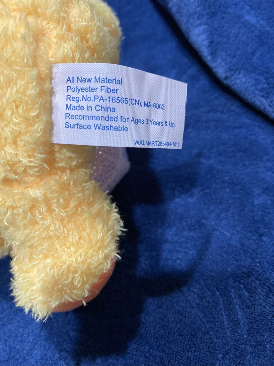 Easter Yellow chicken chick Plush Stuffed Animal Toy