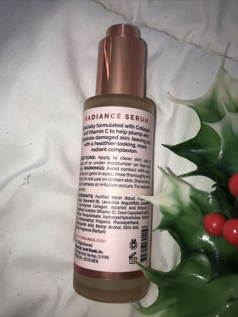 CORE CLINICALS COLLAGEN & VITAMIN C ALL DAY GLOW RADIANCE SERUM 2 OZ