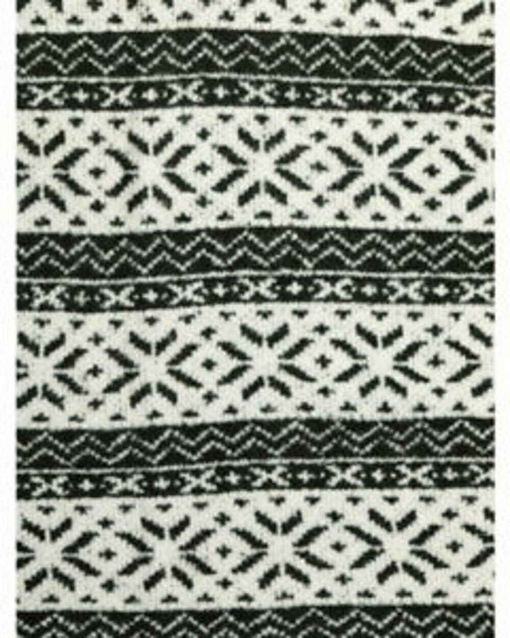 Artisan De Luxe Val Boucle Scandi Sonwflake Boucle Throw 50"L x 60"W thick knit