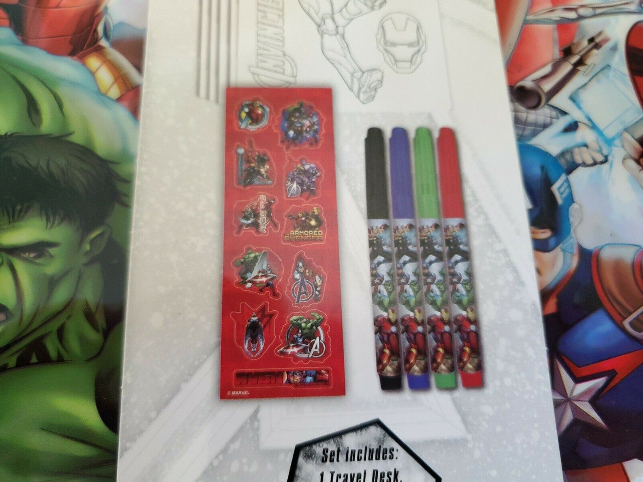 Avengers Travel Desk Activity Set