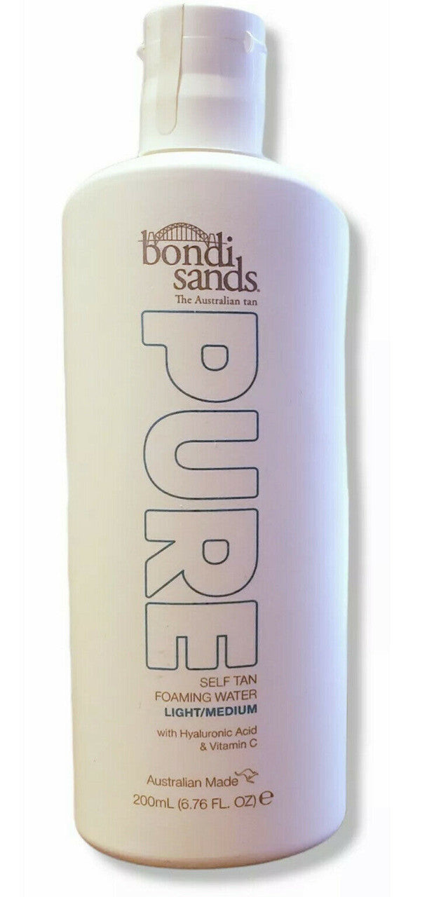 Bondi Sands PURE • DARK • Self Tan FOAMING WATER with Vitamin C • 6.76 oz