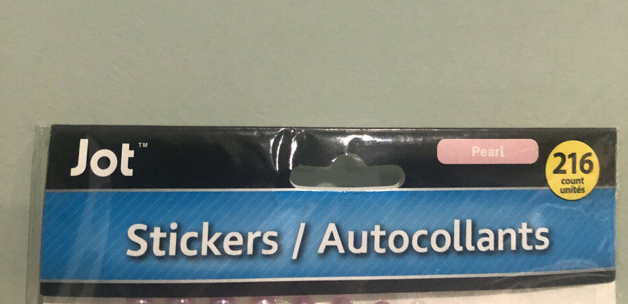 Jot Pearl Stickers Autocollants 216 count