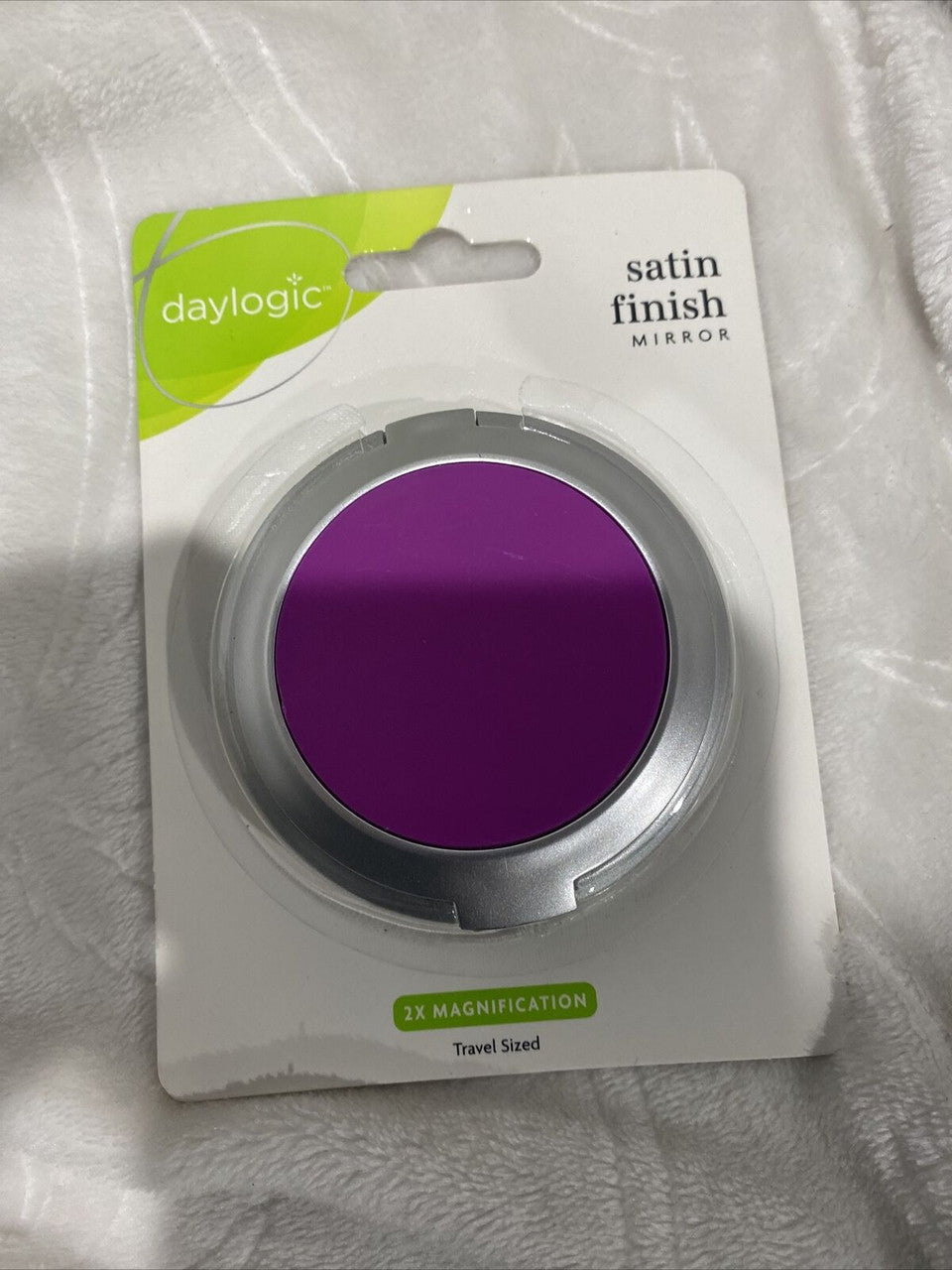 Daylogic Satin Finish Mirror 2x magnification Travel