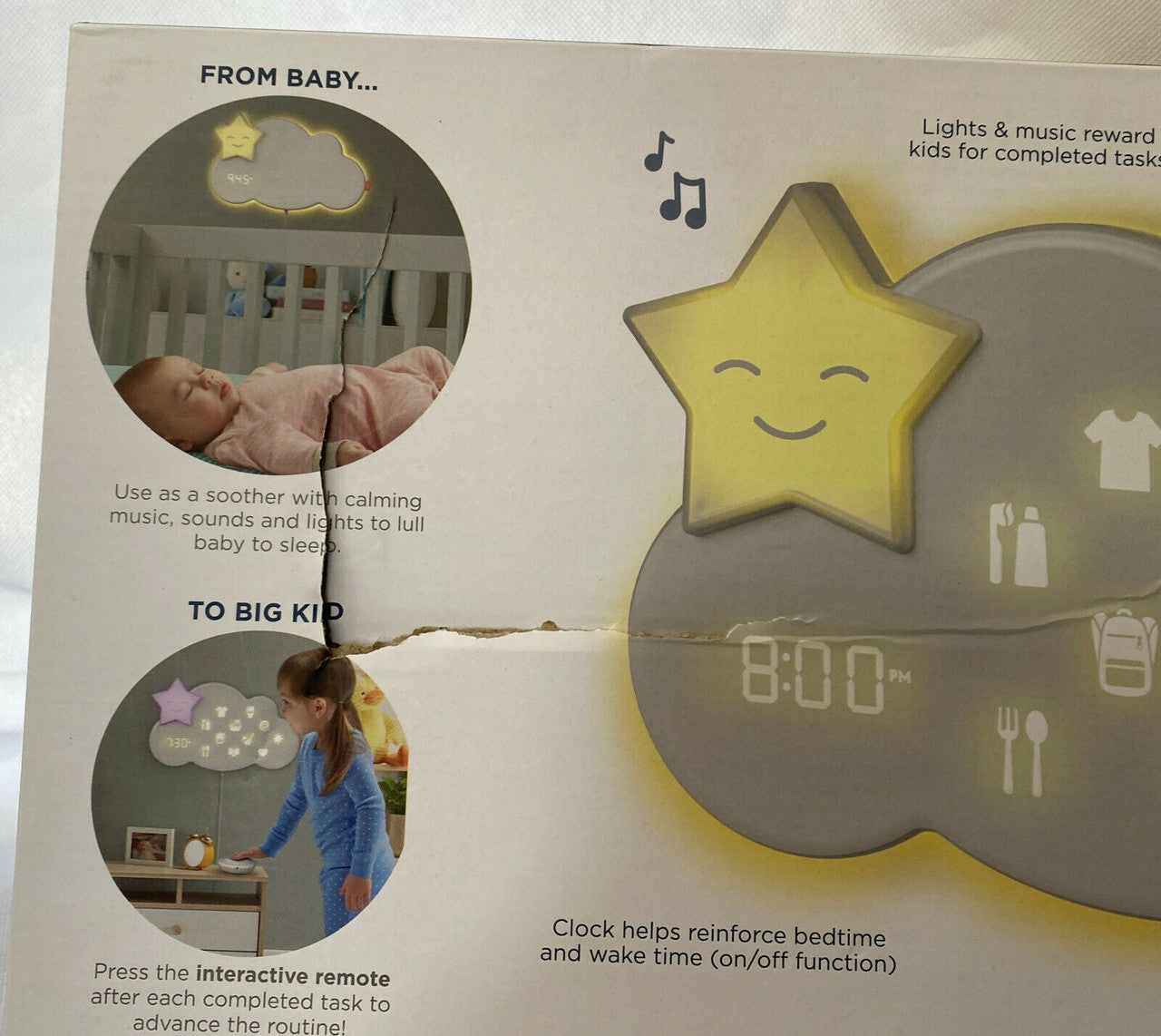Fisher Price Lumalou 0-8 Bedtime Routine Soother Sleep Trainer