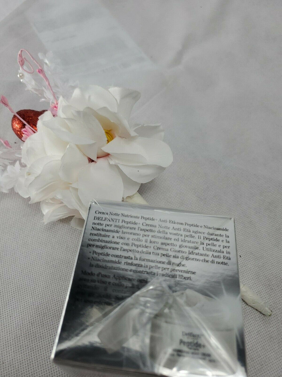 DEFANTI Peptide+ Anti-Aging Nourishing Night Cream with Niacinamide. 1.7oz