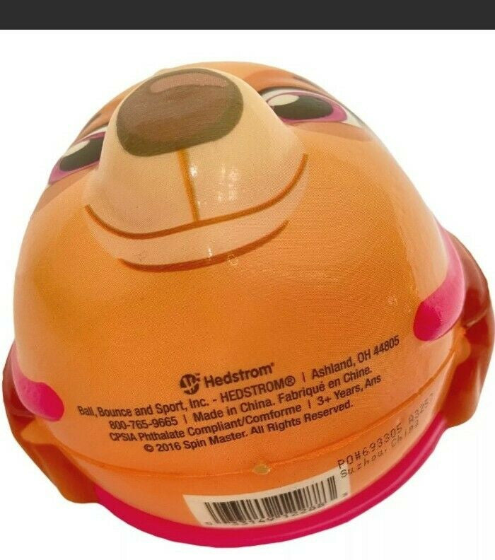 Paw Patrol Skye Sky Pink 4-Inch Foam Character Ball Hedstrom