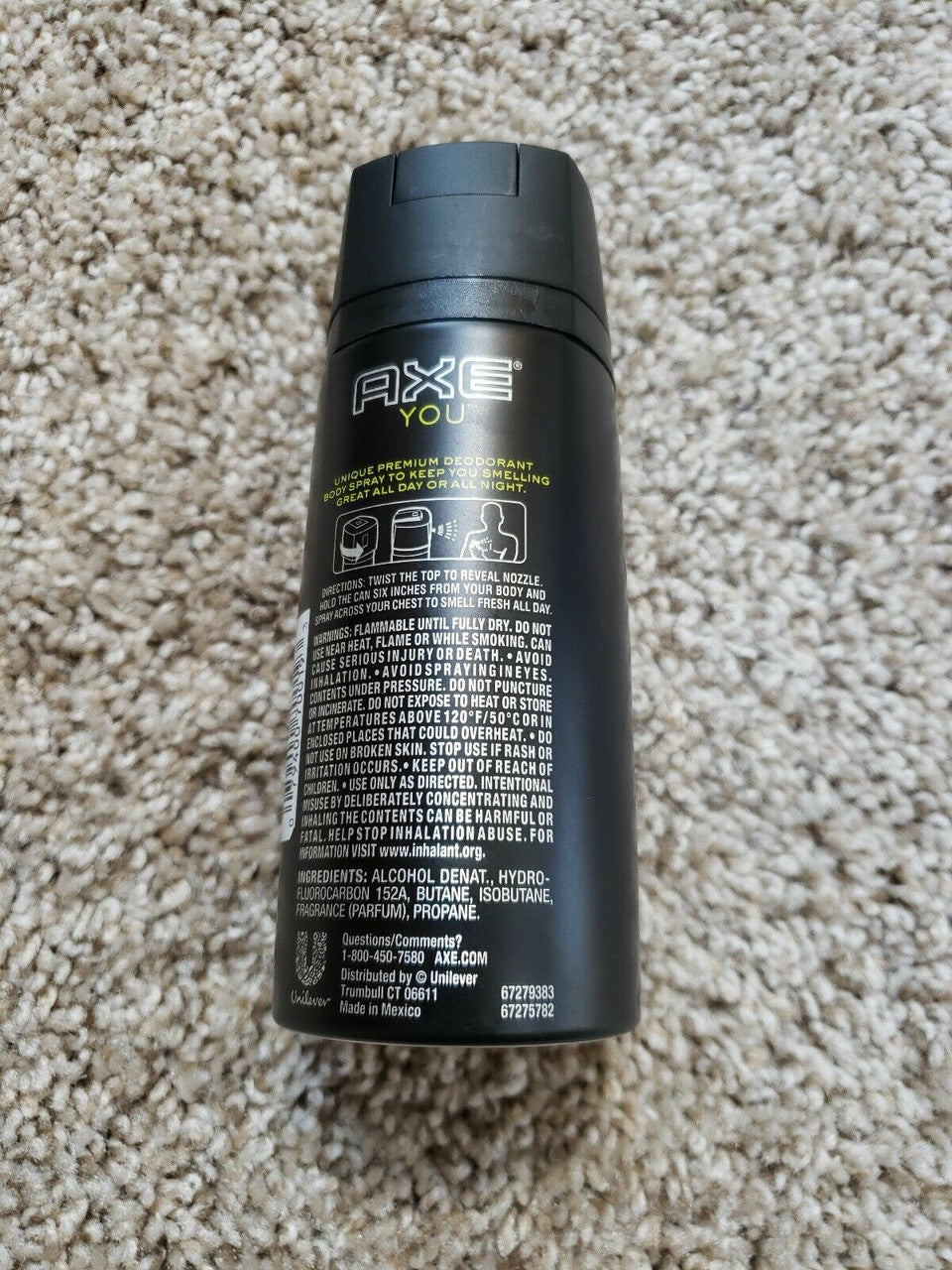 AXE YOU You Got Something Deodorant Body Spray, All-Day Fresh 4 oz