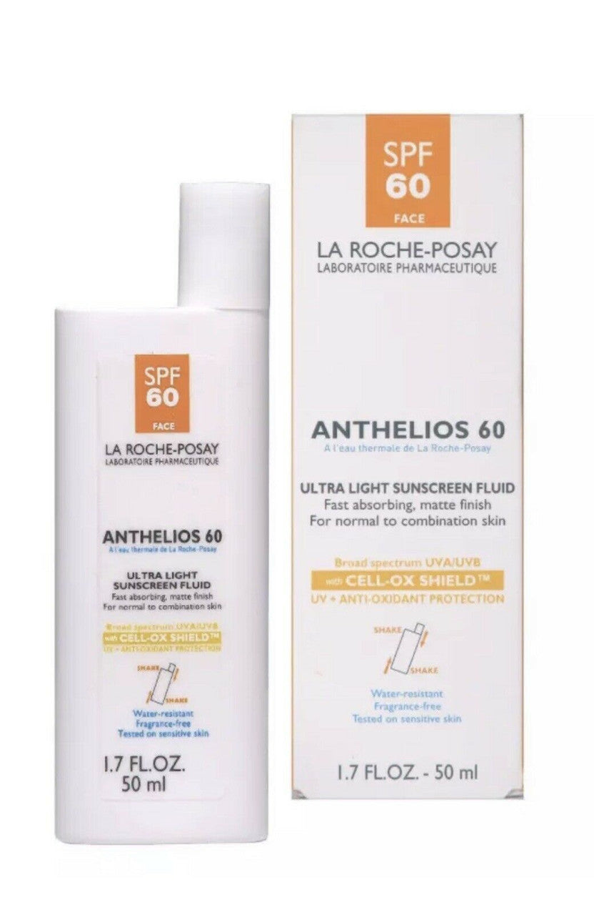 La Roche-Posay Anthelios 60 Ultra Light Sunscreen ,1.7 oz Exp. 8/2022