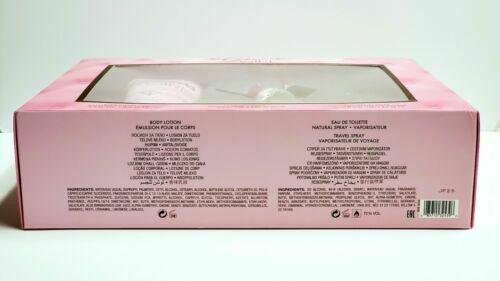 Guess Girl 3 pc Gift set 3.4 oz EDT + 6.7 oz Body Lotion + 15 ml spray mini