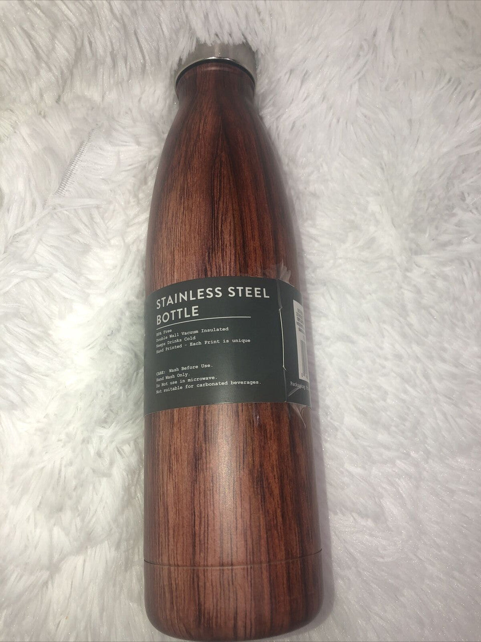 Dashing Stainless Steel Bottle BPAFree double wall vacuum insulation handprinted-1