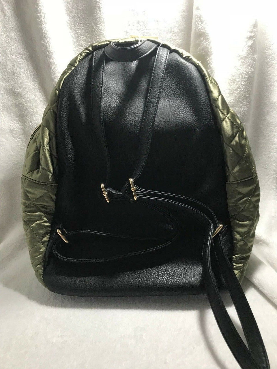 ALDO backpack satin olive green Good for school / travel / shopping
