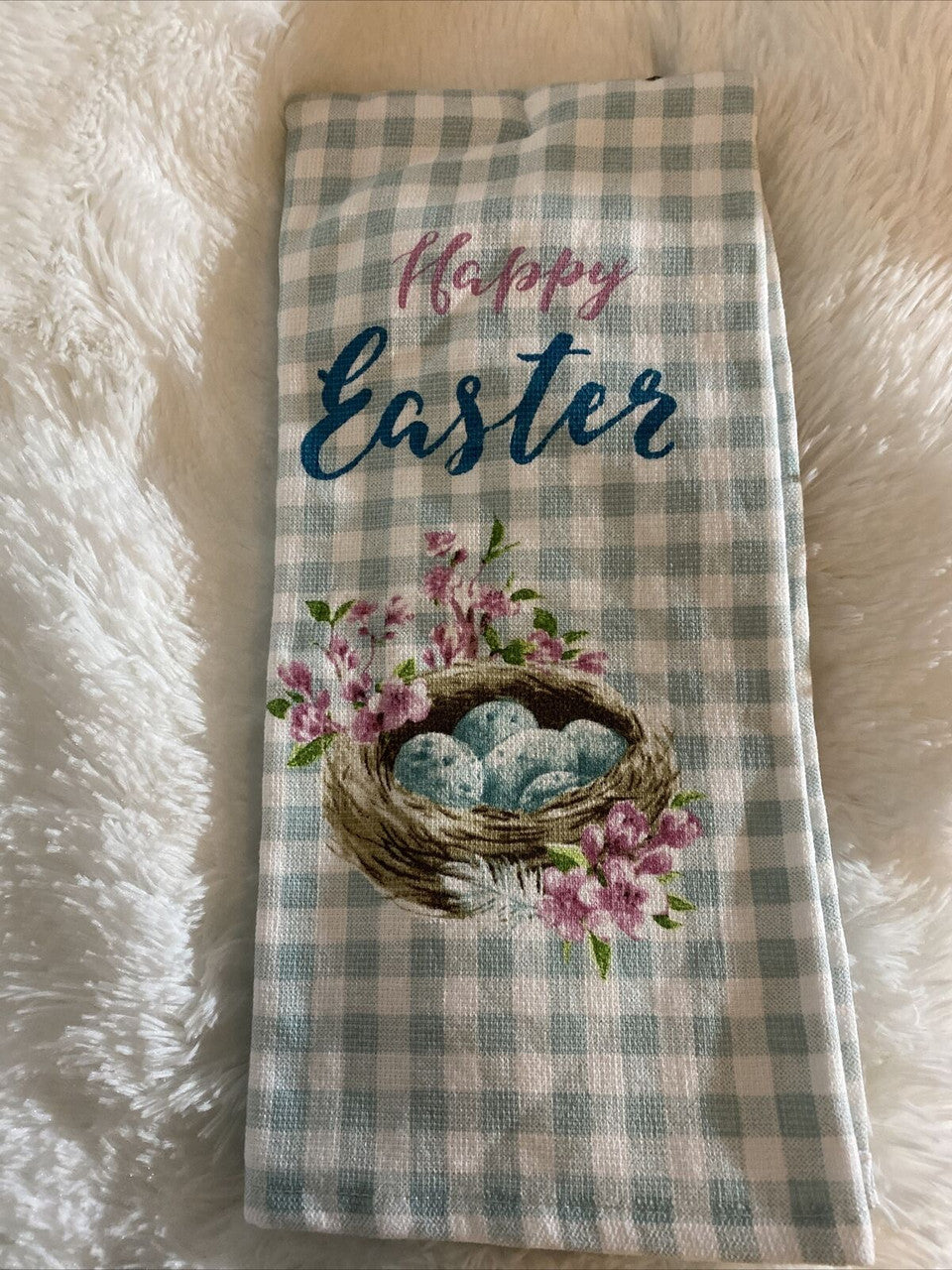Happy Easter Set Of 2 Terry Towels Well Dressed Home