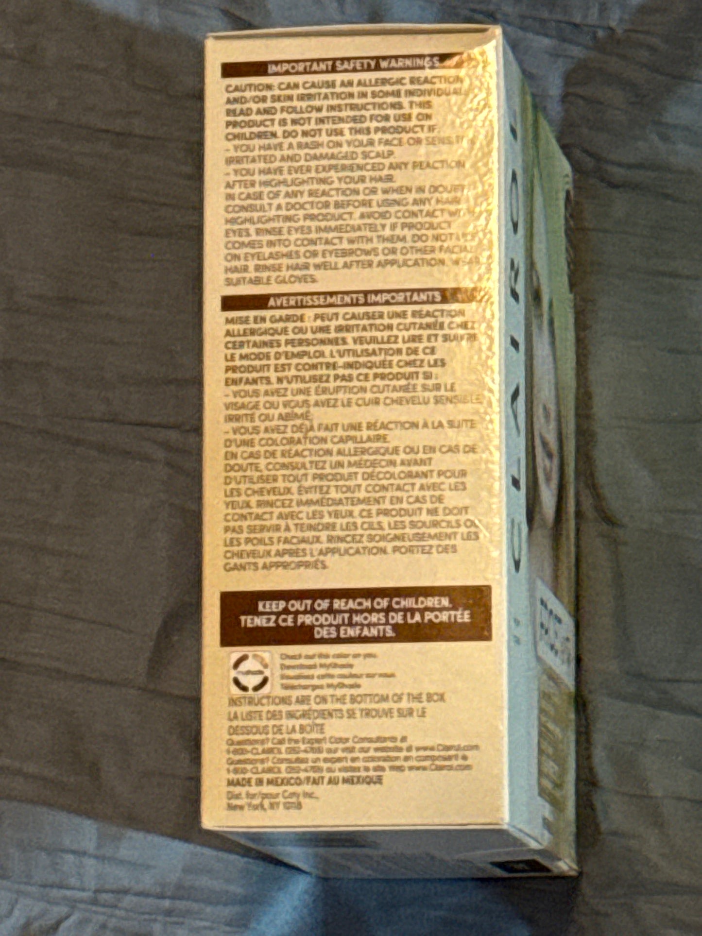 Clairol Ultra Precise Blonde Highlights Frost LIGHT BLONDE TO MEDIUM BROWN