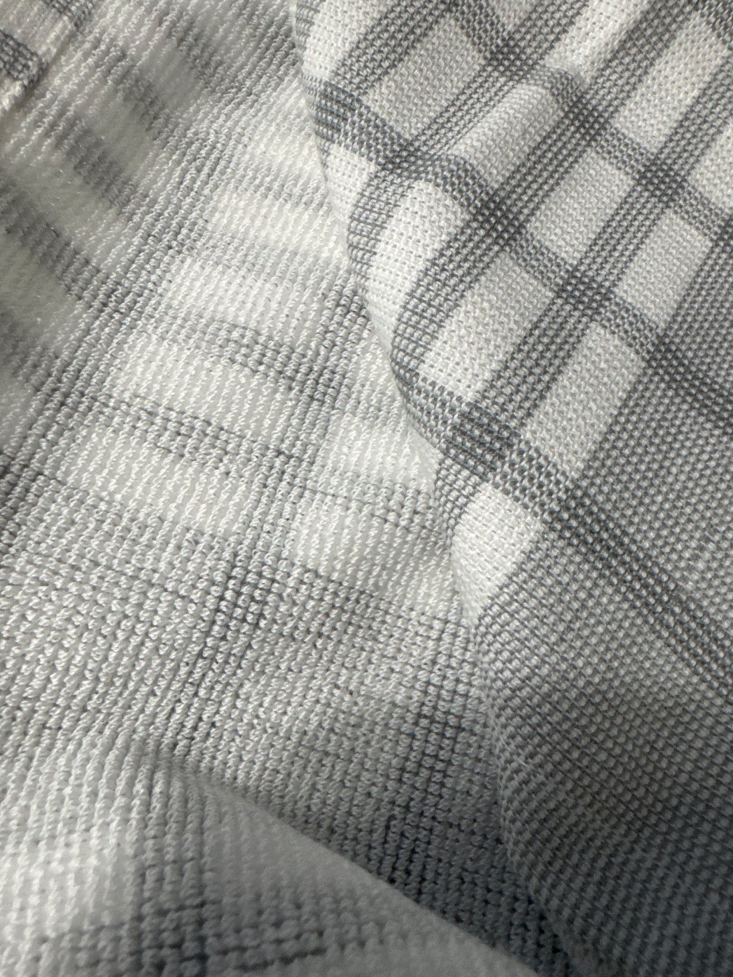 Set of 4 Kitchen Towels | 100% Cotton, Durable & Absorbent | 18" x 28" grey white