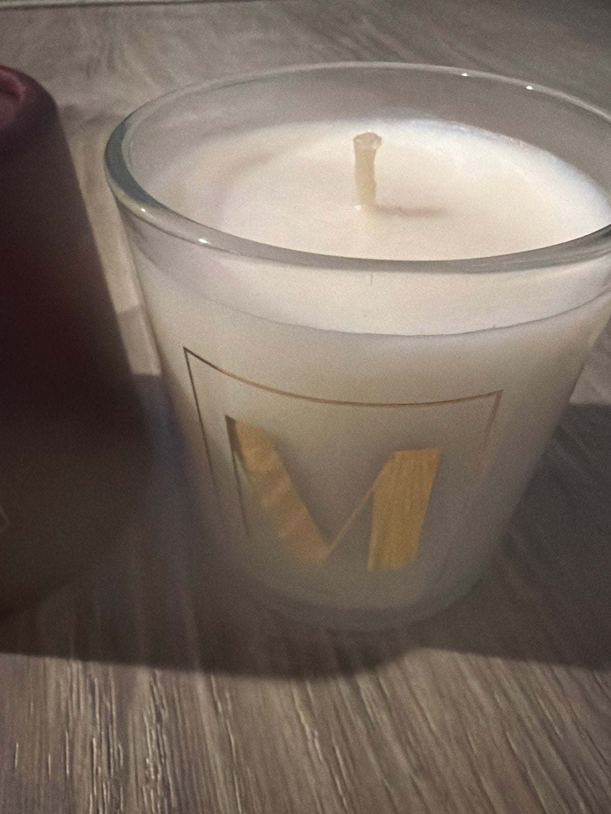 Modern Expressions Letter M Monogram Soy Blend Candle, 6 oz