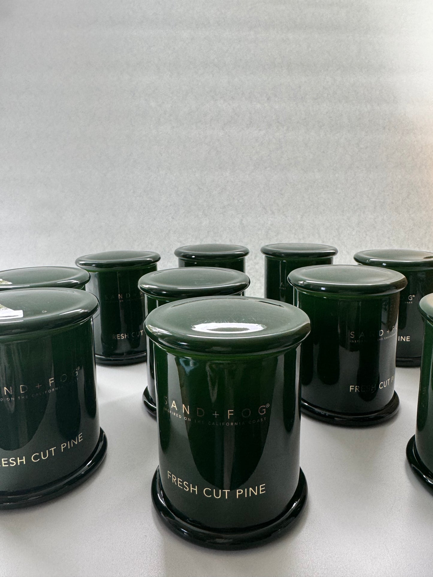 Fresh Cut Pine 10oz Candle – Hand Poured Milk Jar, 1-Wick, Holiday Scent