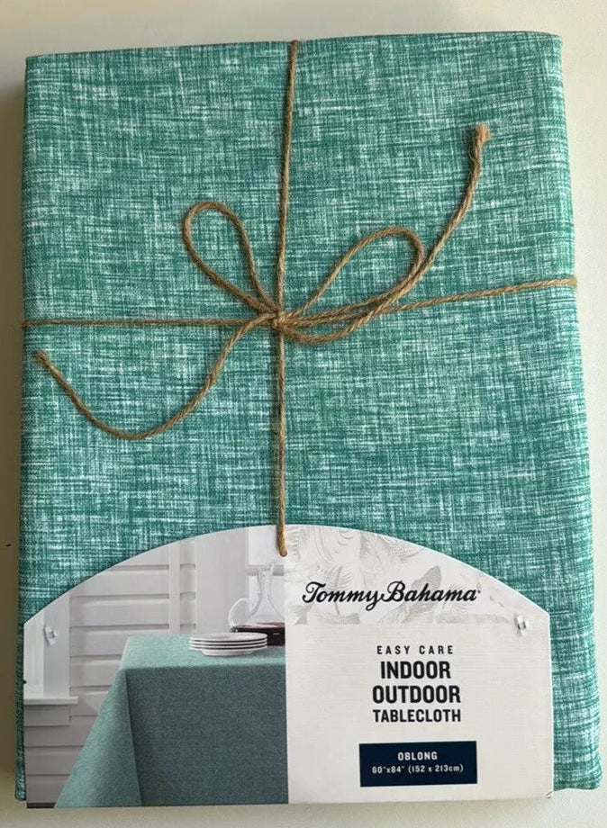Tommy Bahama 60 x 84 indoor outdoor tablecloth