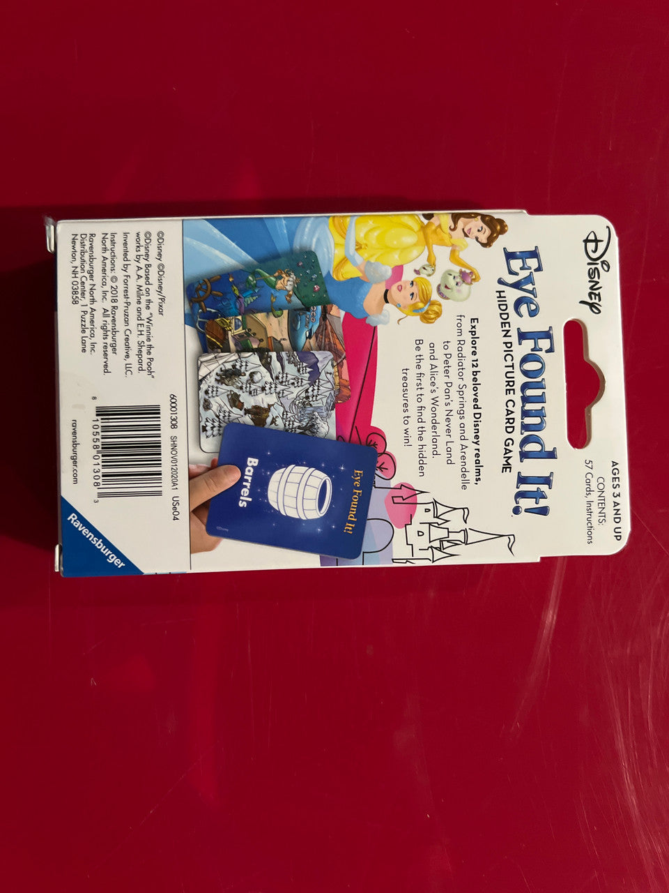 Eye Found It! Disney Hidden Picture Card Game Ages 3+