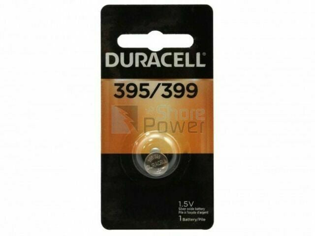 1 Duracell 395 399 SR57 SR927SW AG7 LR927 GP395 V395 D395 Battery