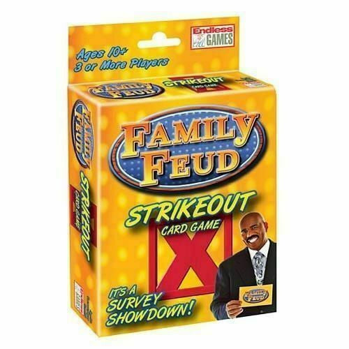 family feud strikeout card game - toys & games