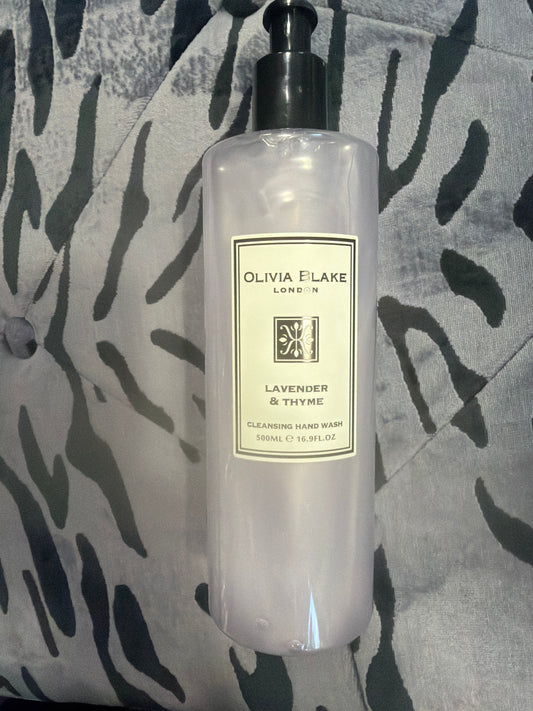 Olivia Blake Cleansing Hand Wash 16.9oz Lavender Thyme