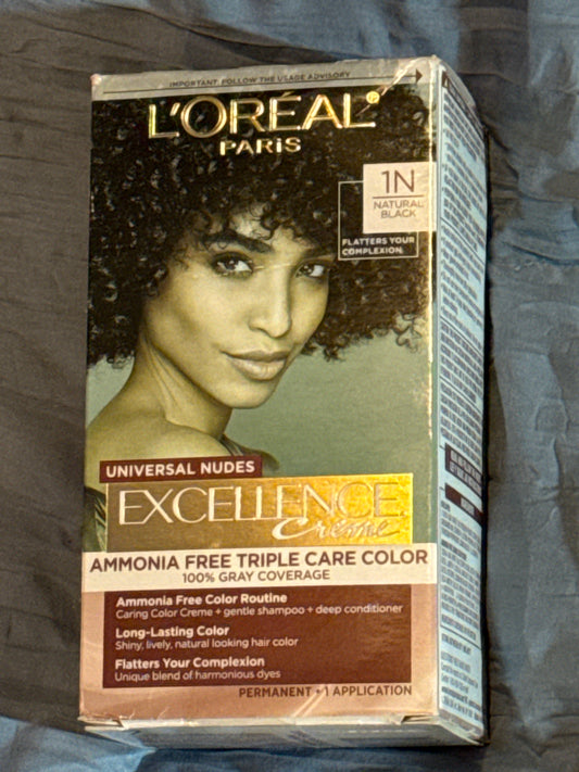 L’Oréal 1N hair color ammonia free