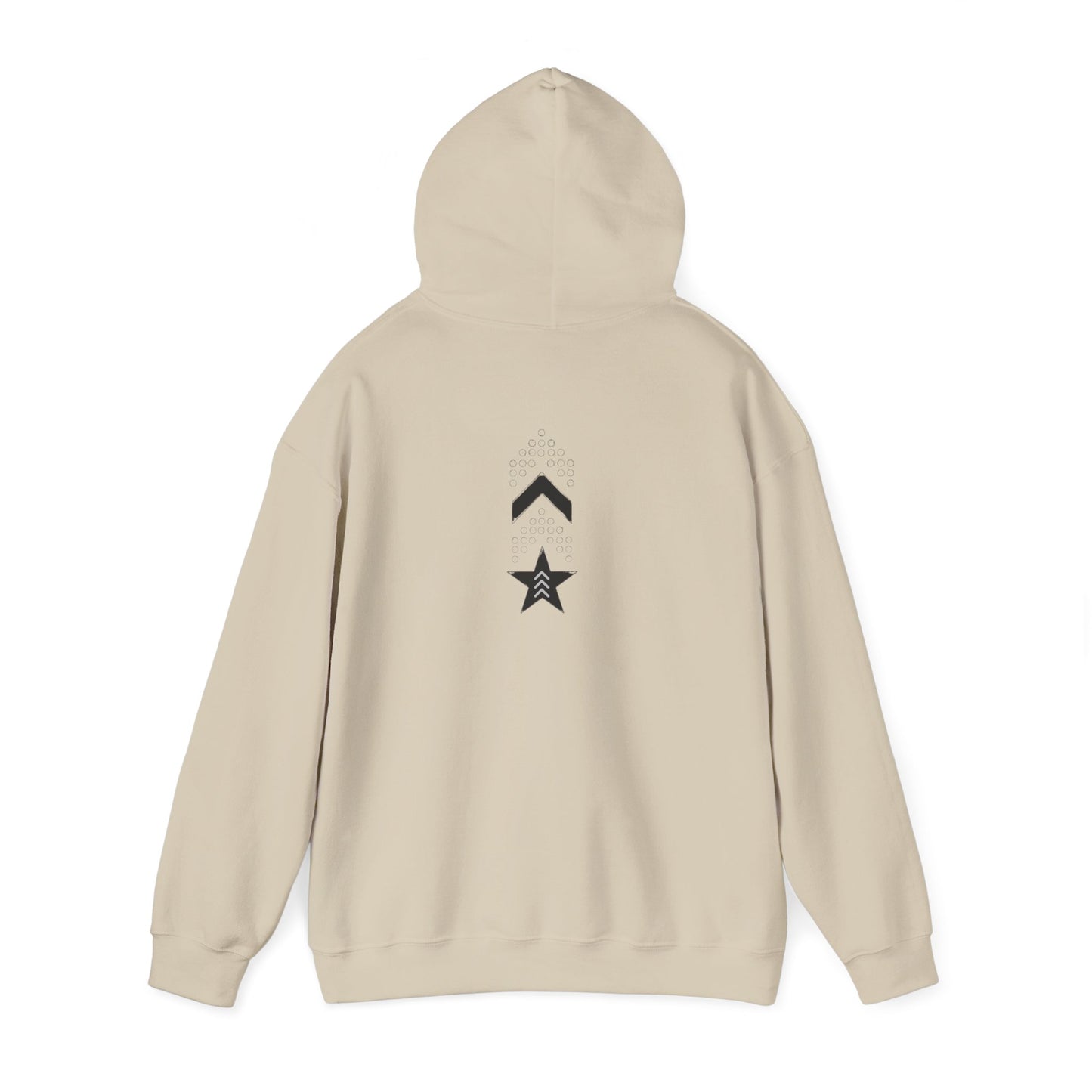 Unisex ITAALE MARSWASHINGTON hoodie with minimalist logo and kangaroo pocket