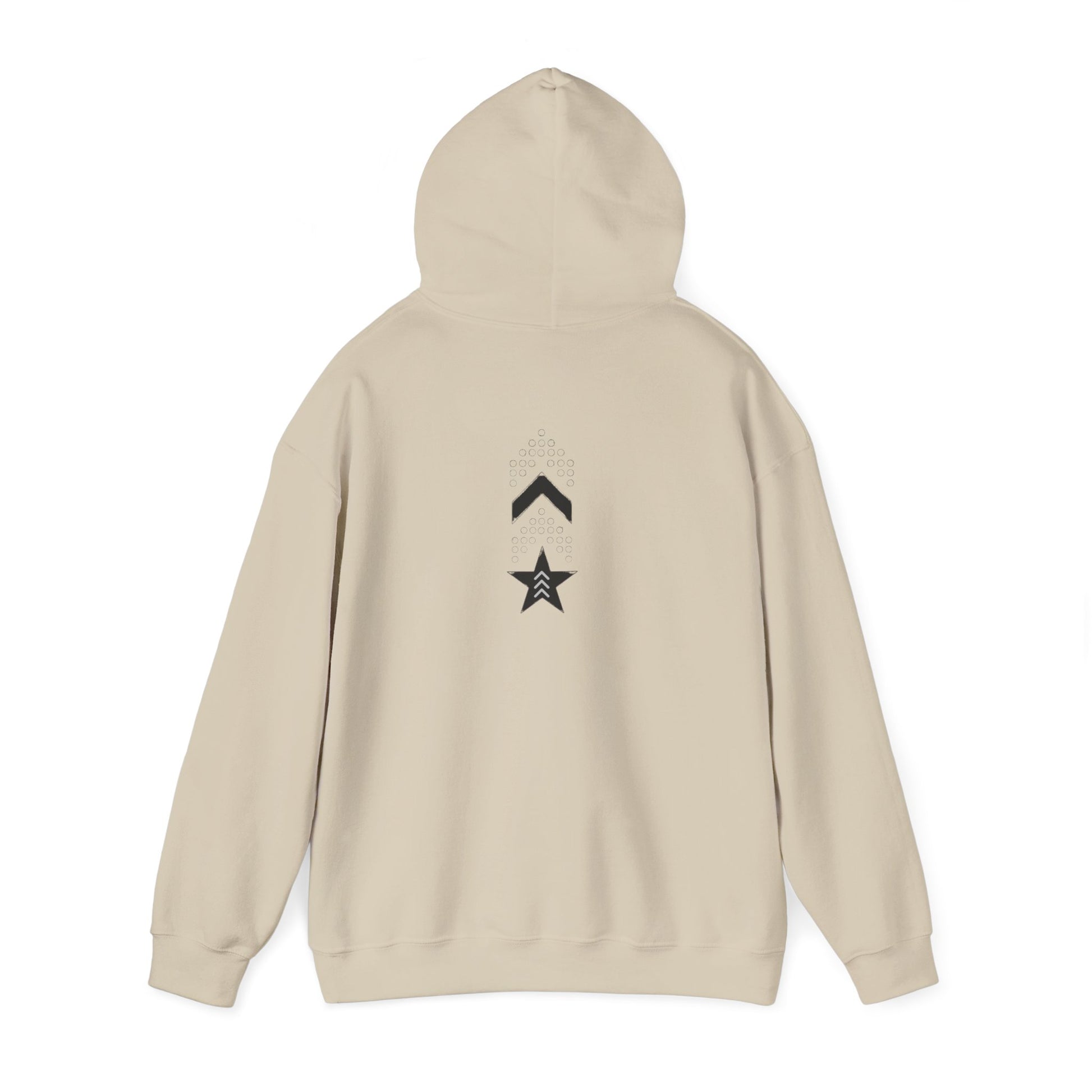 Unisex ITAALE MARSWASHINGTON hoodie with minimalist logo and kangaroo pocket