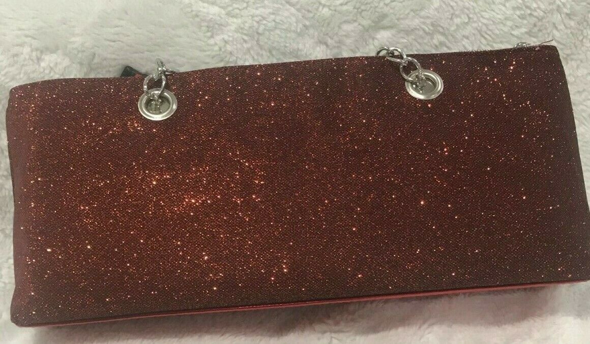Wild Eye Insulated Wine Bag Clutch VARIATIONS sparkle red gold Christmas XMAS