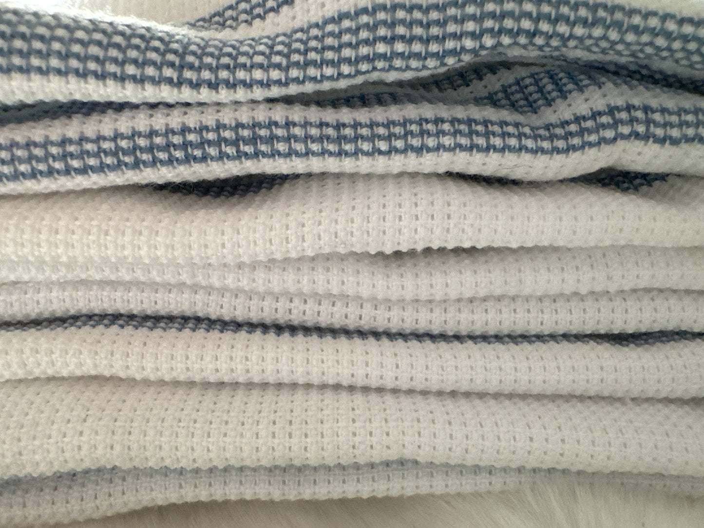 Set of 4 Kitchen Towels | 100% Cotton, Durable & Absorbent | 18" x 28"