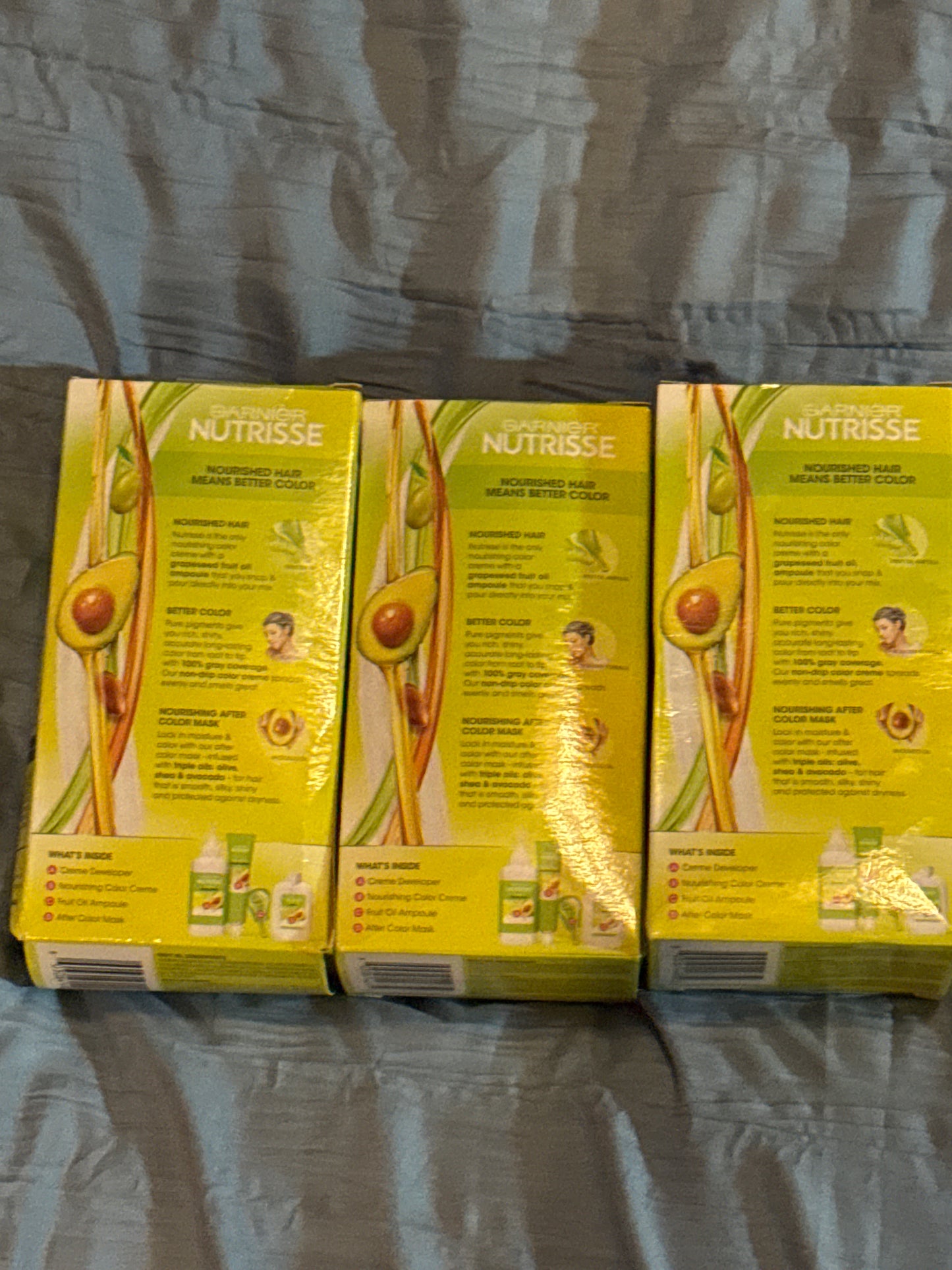 Garnier Hair Color Nutrisse Nourishing Creme Permanent Hair Dye #11 Blackest Blk