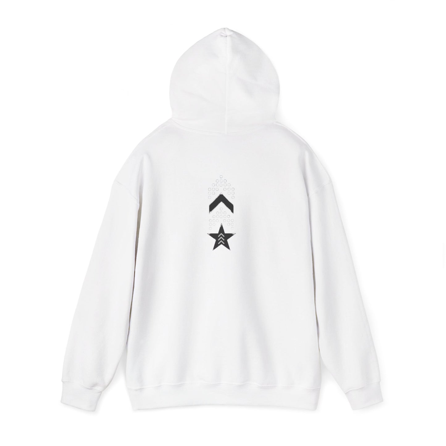 Unisex ITAALE MARSWASHINGTON hoodie with minimalist logo and kangaroo pocket