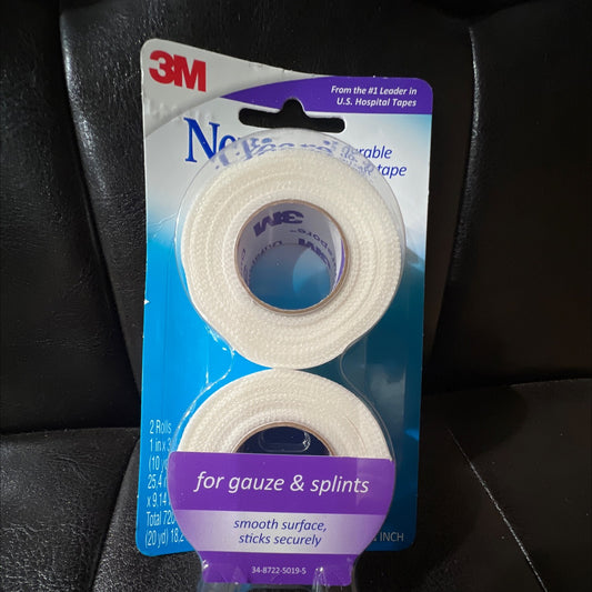 3M Nexcare durable cloth tape for gauge & splints