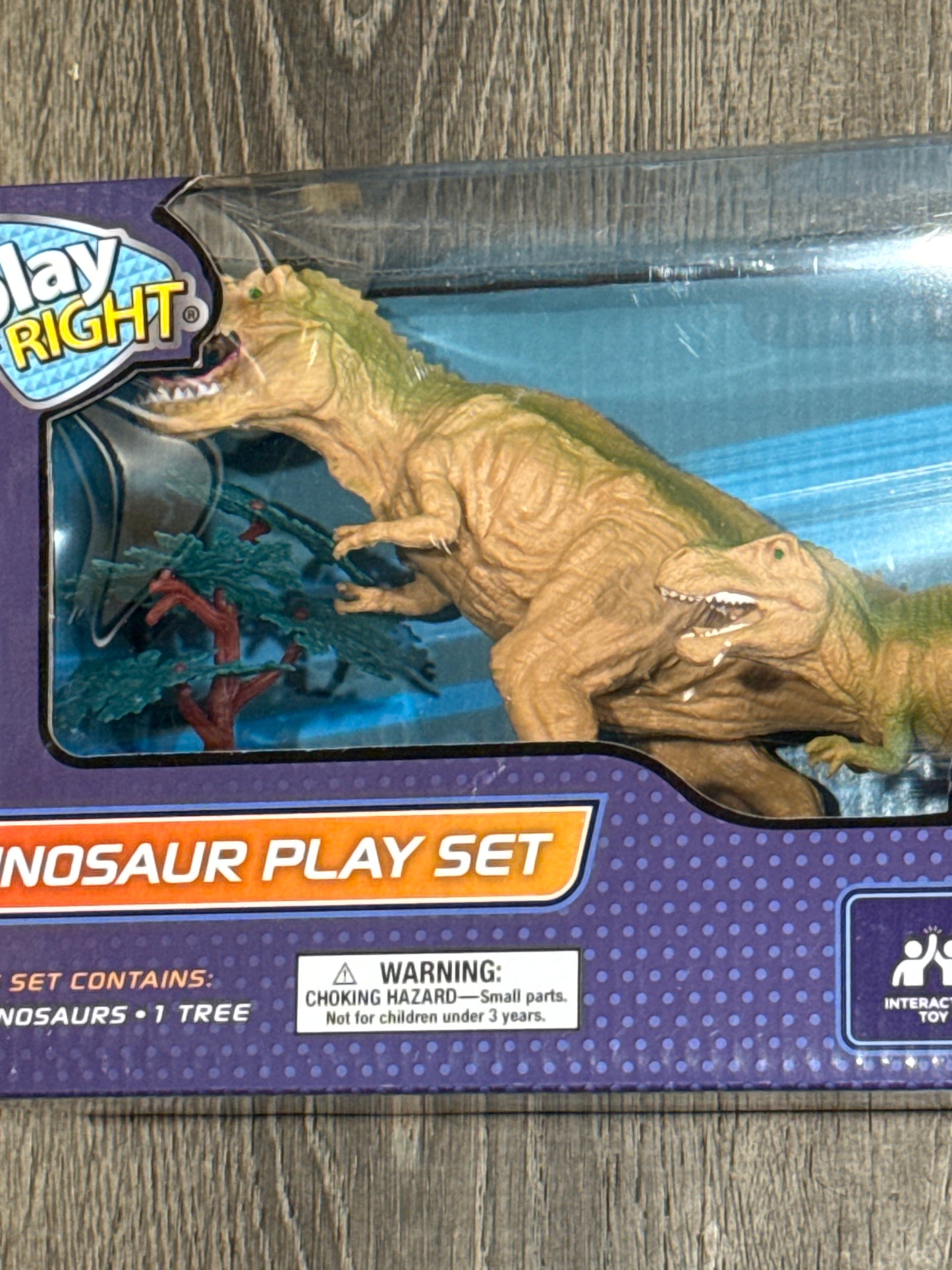 Play RightStegosaurs Dinosaurs W/Tree Interactive Sets