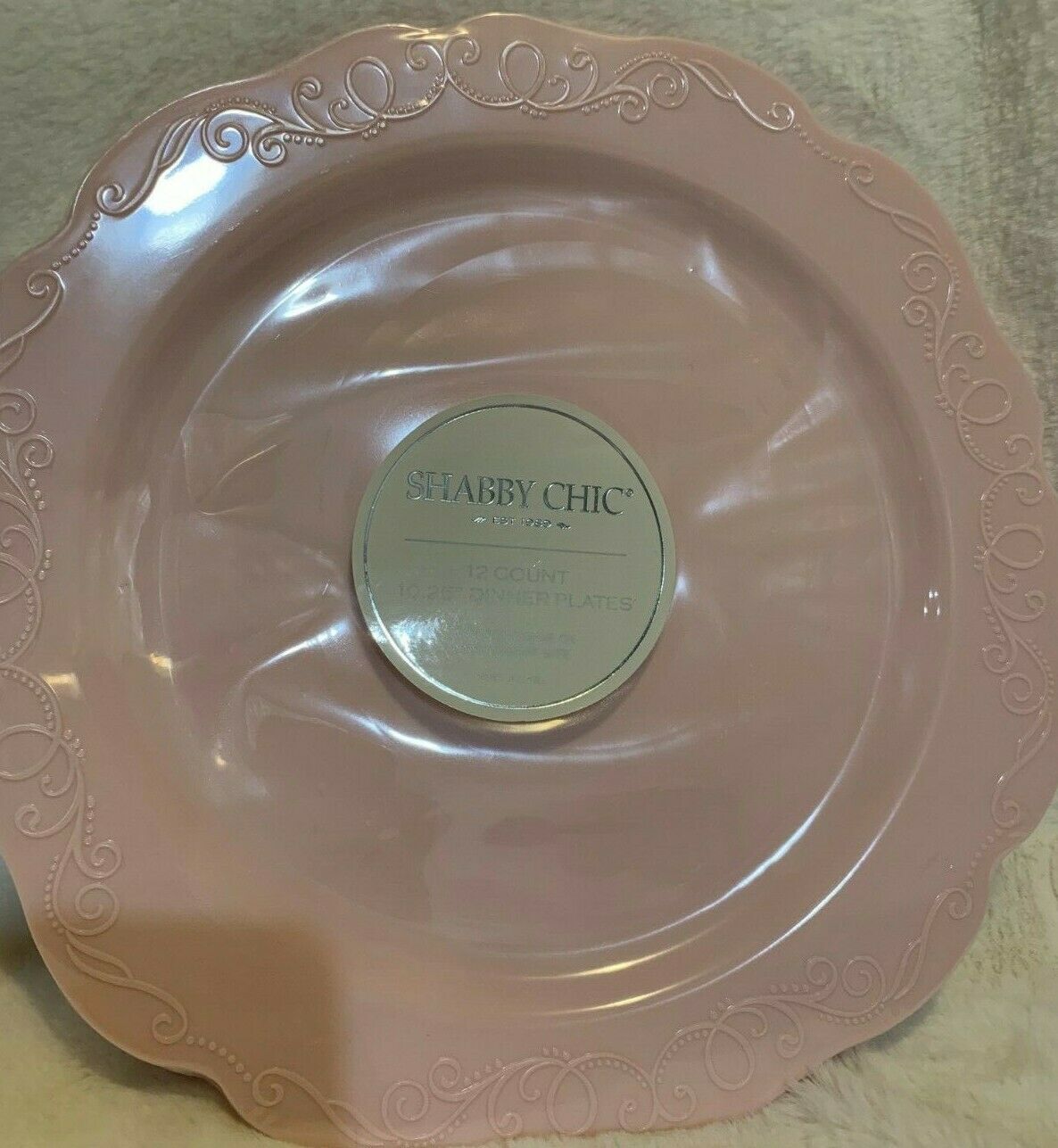 Shabby Chic  Dinner Plates Not Microwave or Dishwasher Safe SEE VARIATIONS