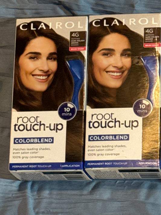 Clairol Root Touch Up Permanent Hair Color Dark Golden Brown              RTU-4G